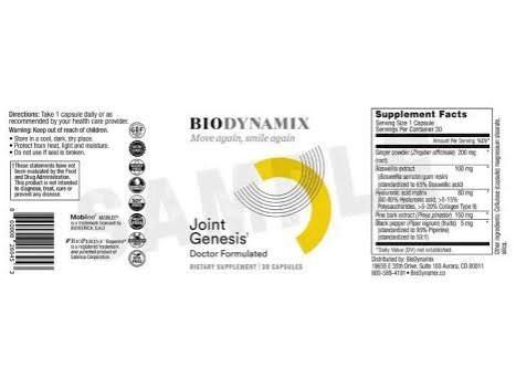 Joint Genesis label